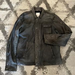 Mens Diesel Leather Jacket